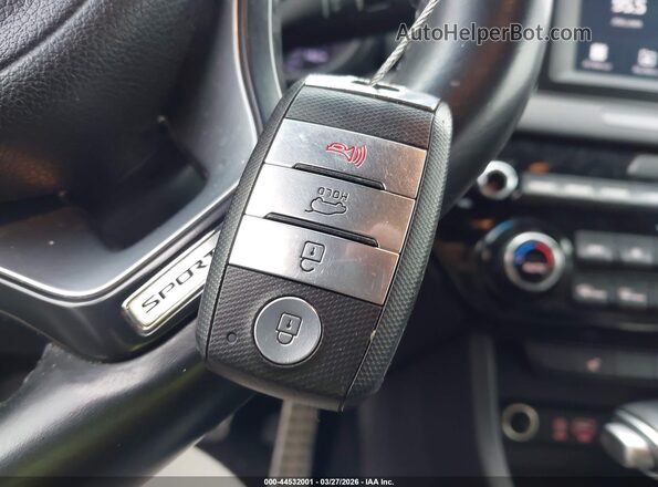 KNDPN3AC8K7569828 2019 KIA SPORTAGE Black Widok deski rozdzielczej