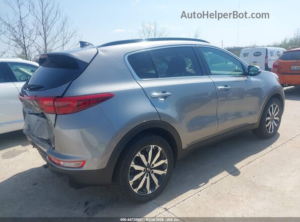 KNDPNCAC2K7567492 2019 KIA SPORTAGE Серебряный Задняя правая четверть