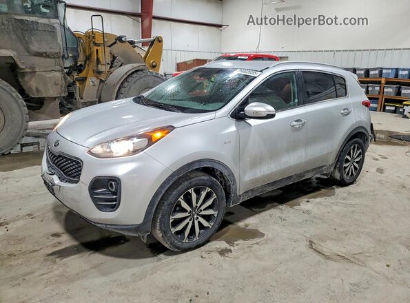 KNDPNCAC4K7500411 2019 KIA SPORTAGE Серый Передняя левая четверть