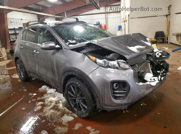 KNDPNCAC7K7529367 2019 KIA SPORTAGE Gray Delantero derecho
