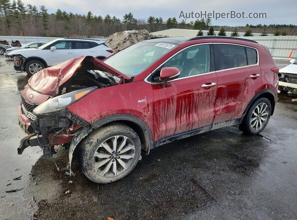KNDPNCAC7K7534388 2019 KIA SPORTAGE Красный Передняя левая четверть