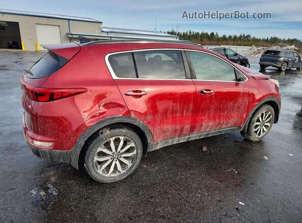 KNDPNCAC7K7534388 2019 KIA SPORTAGE Красный Задняя правая четверть