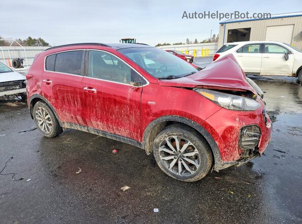KNDPNCAC7K7534388 2019 KIA SPORTAGE Красный Передняя правая четверть