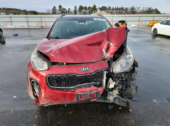 KNDPNCAC7K7534388 2019 KIA SPORTAGE Красный Вид спереди