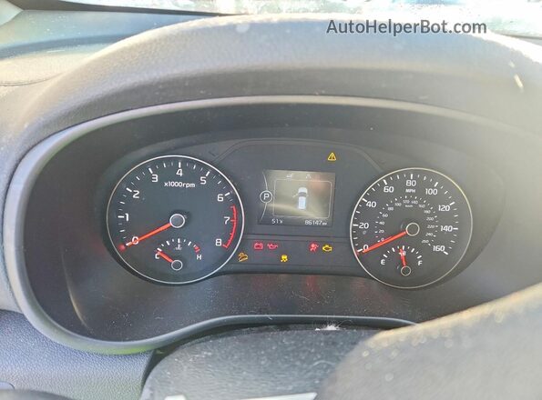 KNDPNCAC7K7534388 2019 KIA SPORTAGE Красный Вид щитка приборов