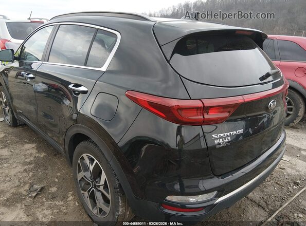 KNDPNCAC7L7792153 2020 KIA SPORTAGE Черный Задняя левая четверть