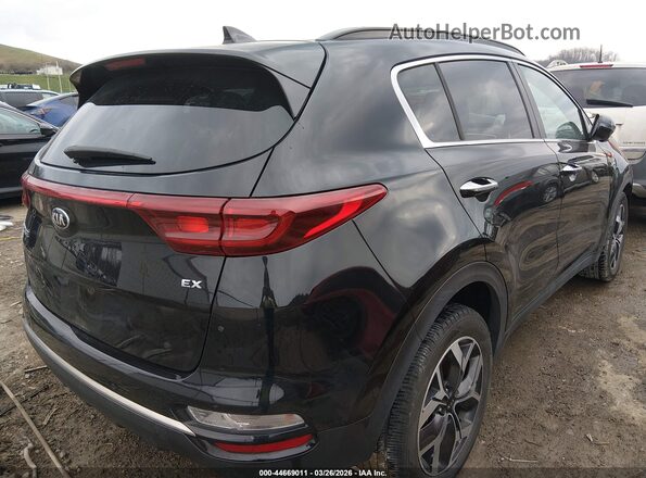 KNDPNCAC7L7792153 2020 KIA SPORTAGE Черный Задняя правая четверть
