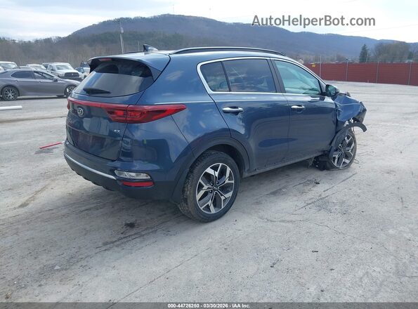 KNDPNCAC8N7003446 2022 KIA SPORTAGE Blue Tył prawy