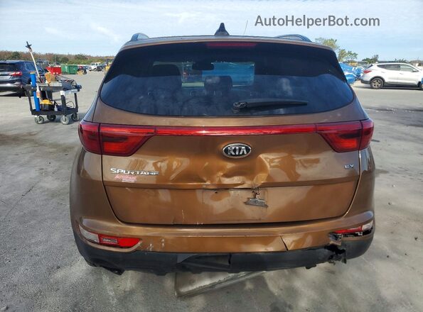 KNDPNCAC9K7587108 2019 KIA SPORTAGE Brown Widok z tyłu