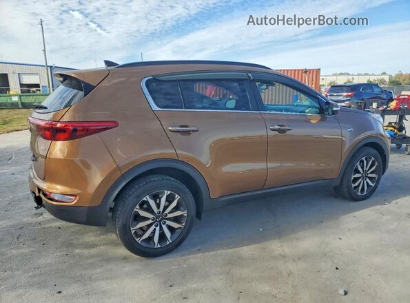 KNDPNCAC9K7587108 2019 KIA SPORTAGE Brown Tył prawy