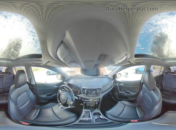 KNDPNCAC9K7587108 2019 KIA SPORTAGE Brown Widok wnętrza 360 stopni