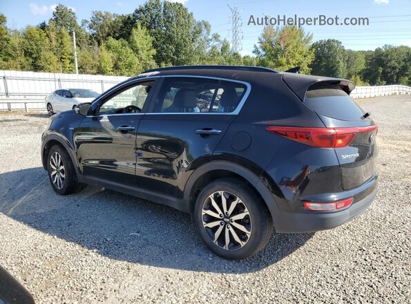 KNDPNCACXK7596139 2019 KIA SPORTAGE Black უკანა მარცხენა