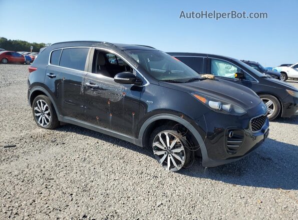 KNDPNCACXK7596139 2019 KIA SPORTAGE Black წინა მარჯვენა