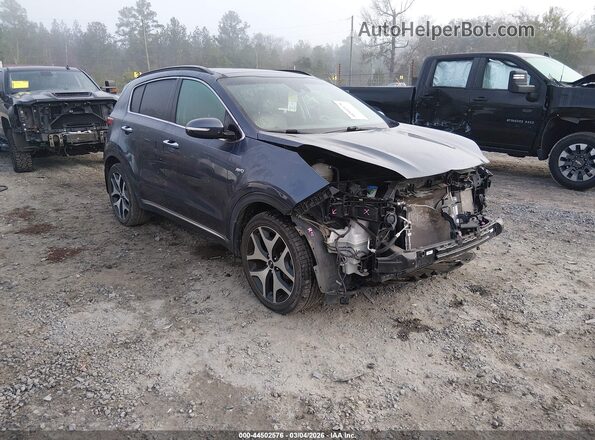 KNDPRCA61J7369726 2018 KIA SPORTAGE Teal Առջևի աջ