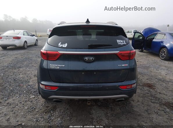 KNDPRCA61J7369726 2018 KIA SPORTAGE Teal 