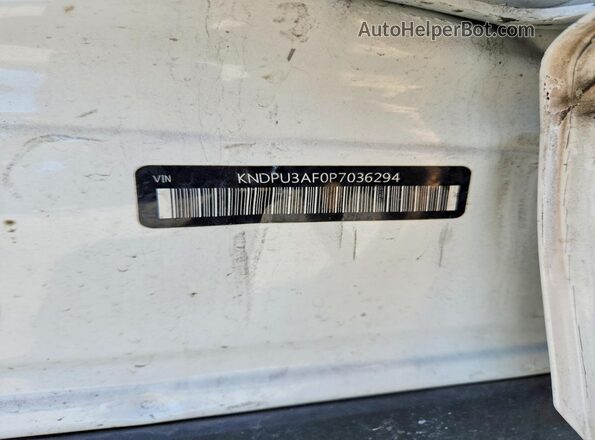 KNDPU3AF0P7036294 2023 KIA SPORTAGE White სალონის 360-გრადუსიანი ხედი