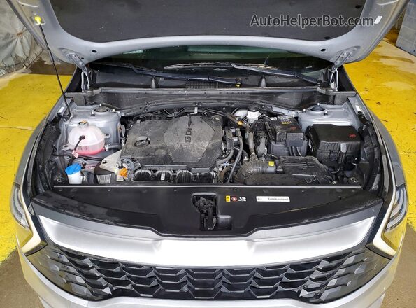 KNDPU3DF7S7371458 2025 KIA SPORTAGE Серебряный Вид подкапотного пространства