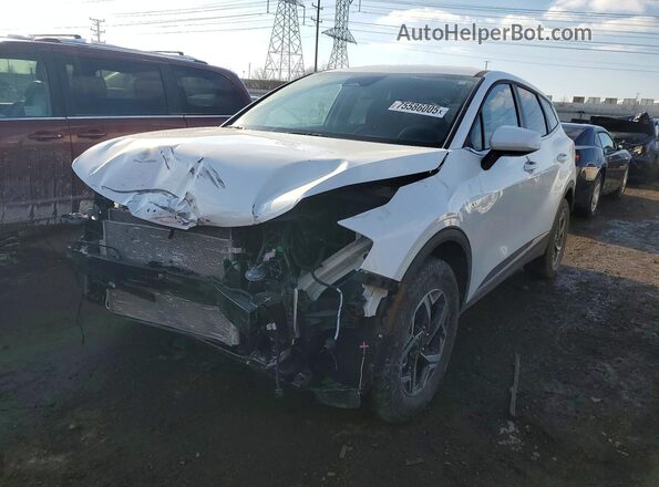 KNDPUCDF7S7352909 2025 KIA SPORTAGE Белый Передняя левая четверть