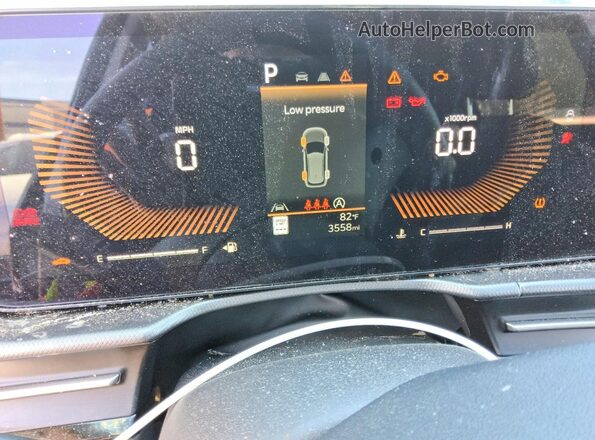 KNDPUCDF8T7454897 2026 KIA SPORTAGE Серый Вид щитка приборов