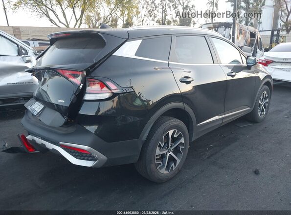 KNDPVCAG2P7057072 2023 KIA SPORTAGE HYBRID Black Задня права чверть