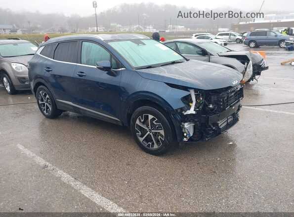 KNDPVCAG7P7070030 2023 KIA SPORTAGE HYBRID Blue Front right