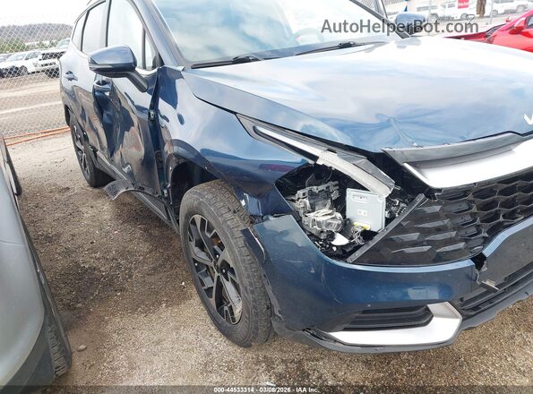 KNDPVCDG9S7190349 2025 KIA SPORTAGE HYBRID Dark Blue Вид спереди