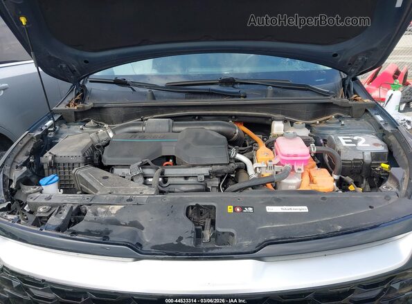 KNDPVCDG9S7190349 2025 KIA SPORTAGE HYBRID Dark Blue Вид сзади
