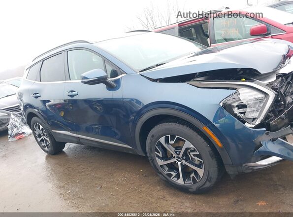 KNDPVCDGXR7147343 2024 KIA SPORTAGE HYBRID Синий Вид задней части салона