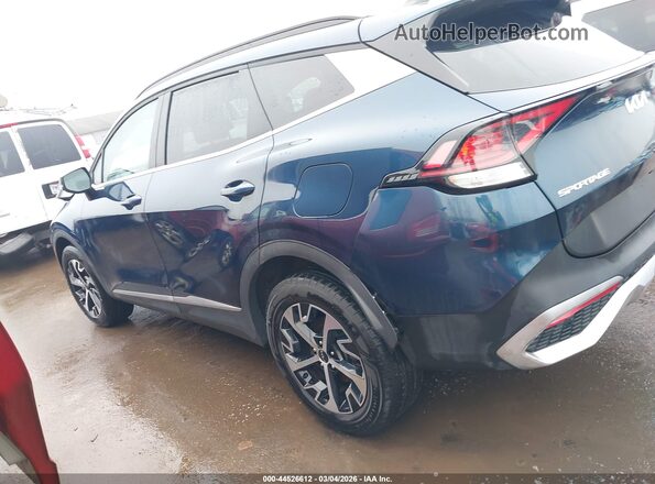 KNDPVCDGXR7147343 2024 KIA SPORTAGE HYBRID Синий Панорамный вид салона 360°