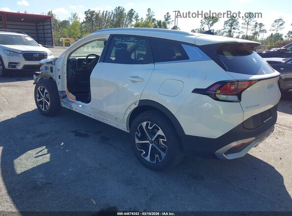 KNDPVCDGXS7253961 2025 KIA SPORTAGE HYBRID Белый Задняя левая четверть