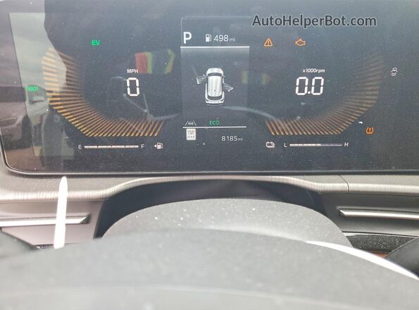 KNDPVDDG3T7288025 2026 KIA SPORTAGE Белый Вид щитка приборов