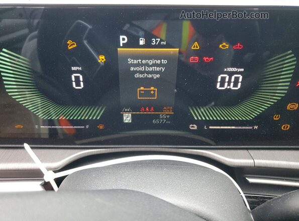 KNDPVDDG8T7279630 2026 KIA SPORTAGE Белый Вид щитка приборов