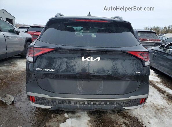 KNDPXCDFXR7257441 2024 KIA SPORTAGE Black Widok z tyłu