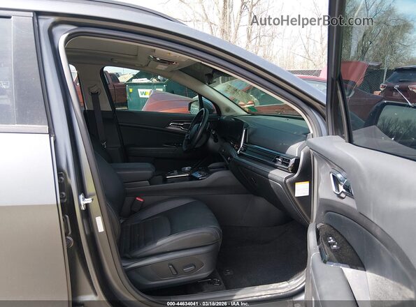 KNDPXCDG2R7121443 2024 KIA SPORTAGE HYBRID Gray წინა სალონის ხედი