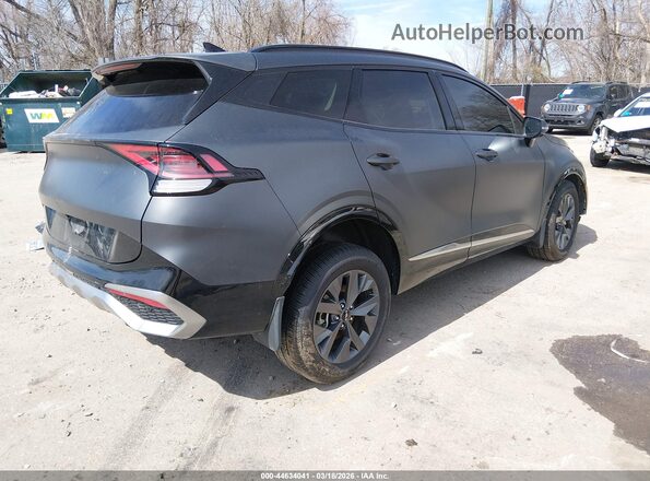 KNDPXCDG2R7121443 2024 KIA SPORTAGE HYBRID Gray უკანა მარჯვენა