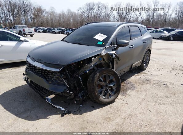 KNDPXCDG2R7121443 2024 KIA SPORTAGE HYBRID Gray წინა ხედი