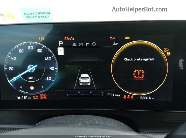 KNDPXCDG2R7121443 2024 KIA SPORTAGE HYBRID Gray უკანა სავარძლების ხედი
