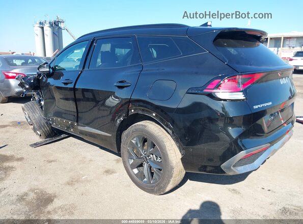 KNDPXCDG5S7244465 2025 KIA SPORTAGE HYBRID Черный Задняя левая четверть