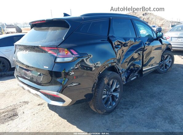 KNDPXCDG5S7244465 2025 KIA SPORTAGE HYBRID Черный Задняя правая четверть
