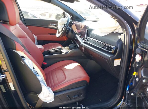 KNDPXCDG5S7244465 2025 KIA SPORTAGE HYBRID Черный Вид салона спереди