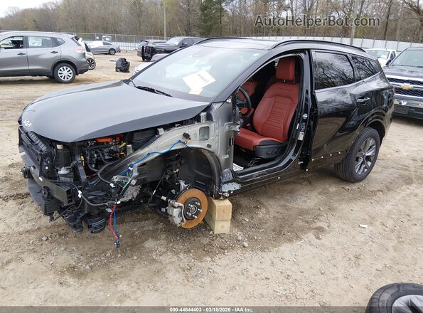 KNDPXCDG7S7189792 2025 KIA SPORTAGE HYBRID Черный Передняя левая четверть