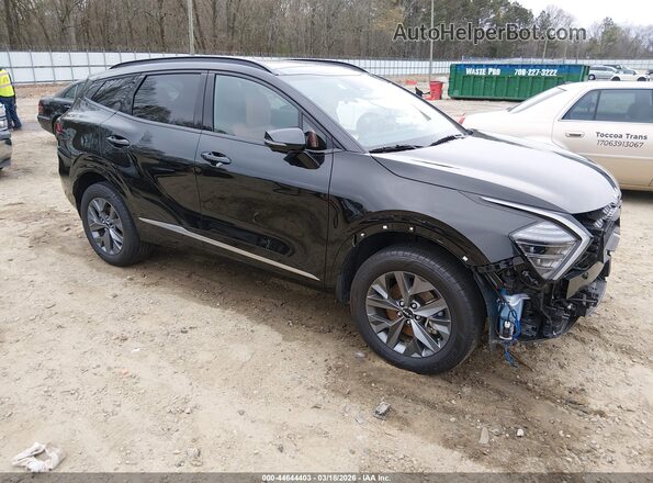 KNDPXCDG7S7189792 2025 KIA SPORTAGE HYBRID Черный Передняя правая четверть