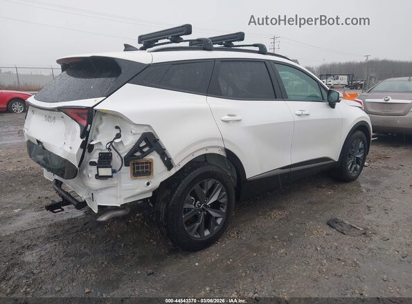KNDPXCDG7S7237386 2025 KIA SPORTAGE HYBRID Белый Задняя правая четверть