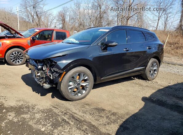 KNDPXCDG9S7259521 2025 KIA SPORTAGE Черный Передняя левая четверть