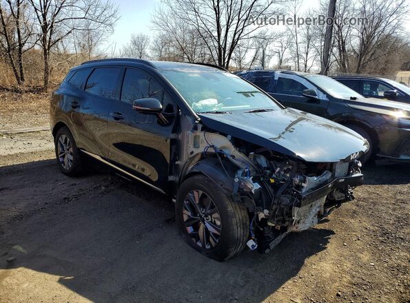 KNDPXCDG9S7259521 2025 KIA SPORTAGE Черный Передняя правая четверть