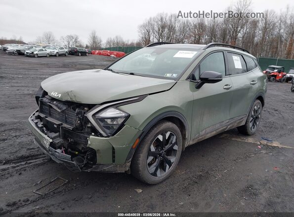 KNDPYDAH8P7101856 2023 KIA SPORTAGE PLUG-IN HYBRID Green Przód lewy