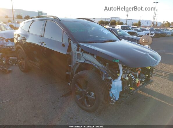 KNDPYDDH2S7257962 2025 KIA SPORTAGE PLUG-IN HYBRID Черный Передняя правая четверть