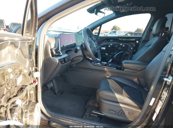 KNDPYDDH2S7257962 2025 KIA SPORTAGE PLUG-IN HYBRID Черный Вид салона спереди