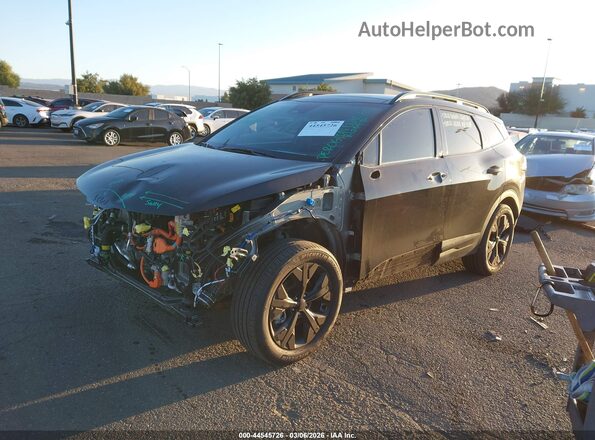 KNDPYDDH2S7257962 2025 KIA SPORTAGE PLUG-IN HYBRID Черный Передняя левая четверть