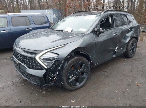 KNDPYDDHXS7223798 2025 KIA SPORTAGE PLUG-IN HYBRID Серый Передняя левая четверть